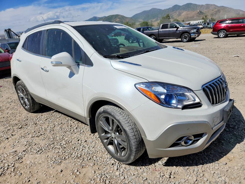 2015 Buick Encore VIN KL4CJHSB2FB258227 COPART salvage auction — MINOR DENT/SCRATCHES, Ut - Cert Of Title-Rebuilt/Restored, sold $1,400 on 2026-07-10 (photo 4)