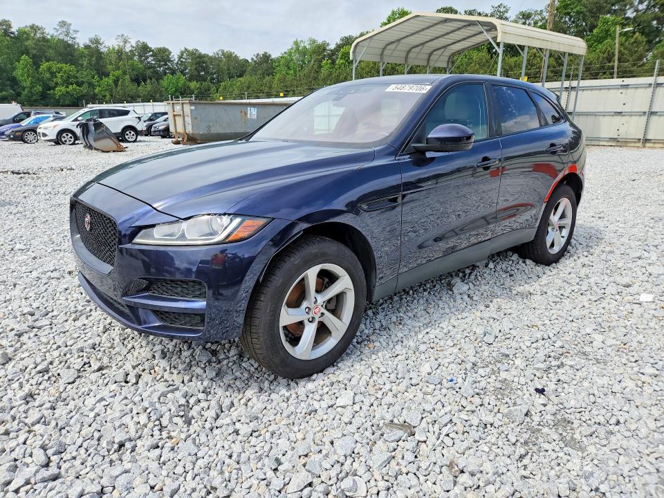 2019 Jaguar F-pace VIN SADCJ2FX8KA366235 — COPART salvage auction photo