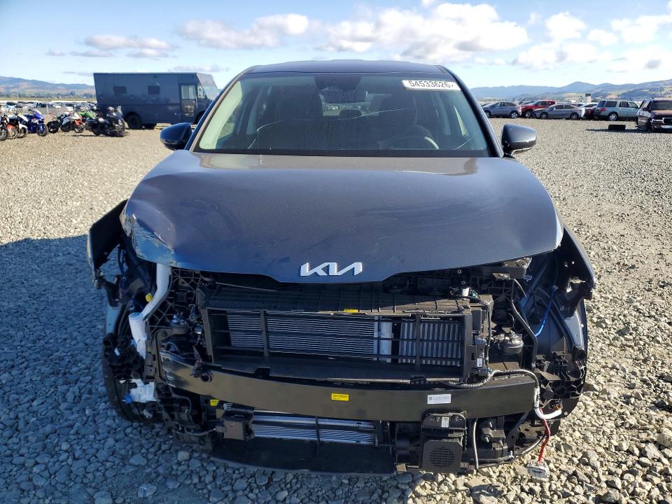 2026 Kia Sportage VIN KNDPU3DG8T7339936 COPART salvage auction — FRONT END, Ca - Salvage Certificate, sold $8,100 on 2026-07-02 (photo 5)