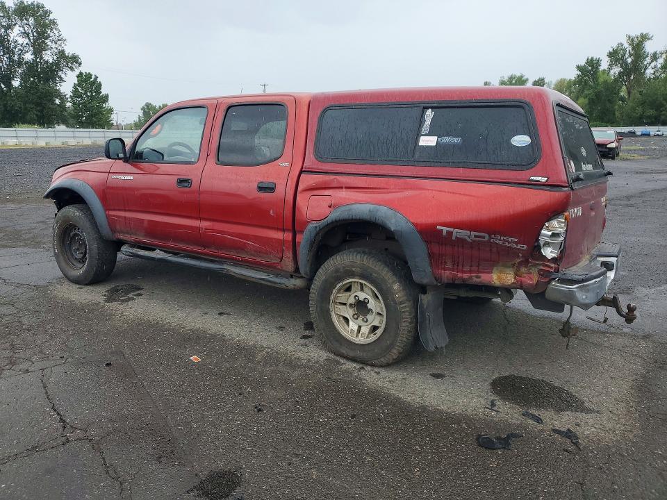 2003 Toyota Tacoma VIN 5TEGN92N23Z155943 COPART salvage auction — REAR END, WA - BILL OF SALE, sold $2,100 on 2026-07-15 (photo 2)