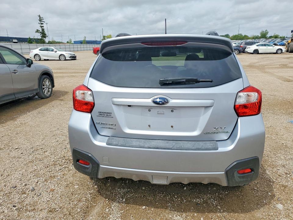 2014 Subaru Xv VIN JF2GPAKC8E8213828 COPART salvage auction — HAIL, Ia - Cert Of Title-Salvage Title, sold $825 on 2026-07-18 (photo 6)