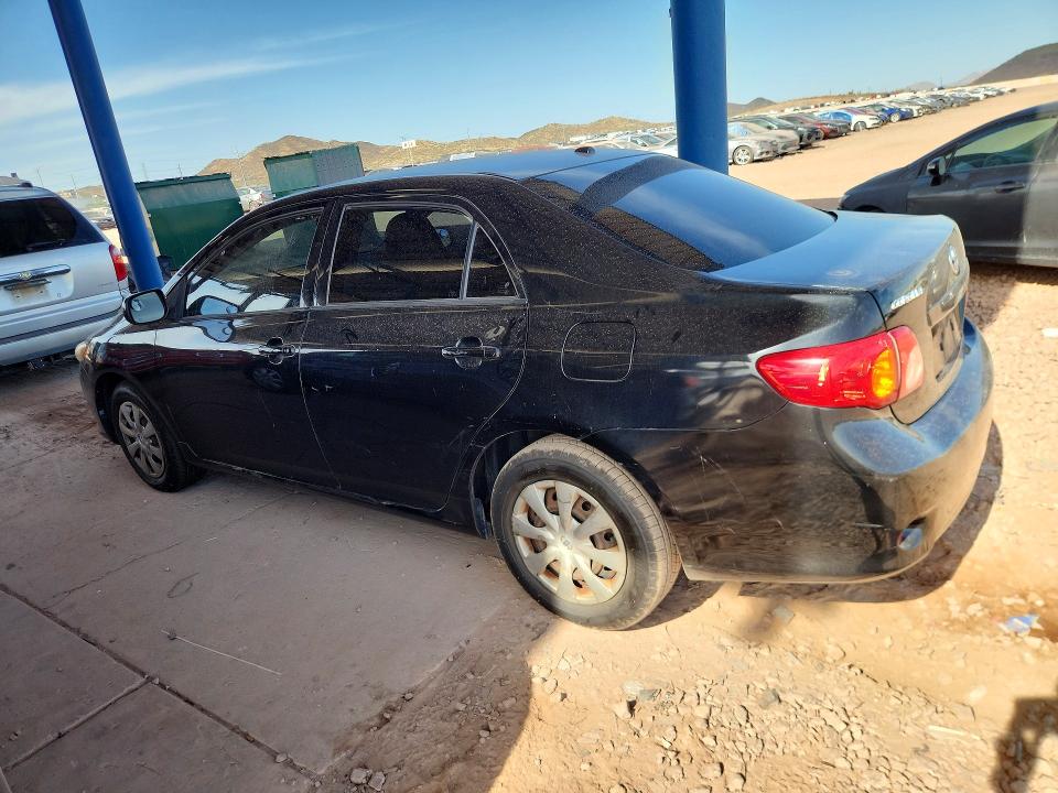 2009 Toyota Corolla VIN JTDBL40E39J016123 COPART salvage auction — REAR END, Tx - Salvage Vehicle Title, sold $350 on 2026-07-23 (photo 2)