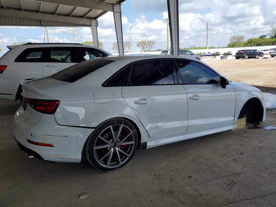 2020 Audi S3 VIN WAUE1GFFXLA103557 COPART salvage auction — FRONT END, Fl - Certificate Of Destruction, sold $7,100 on 2026-07-15 (photo 3)