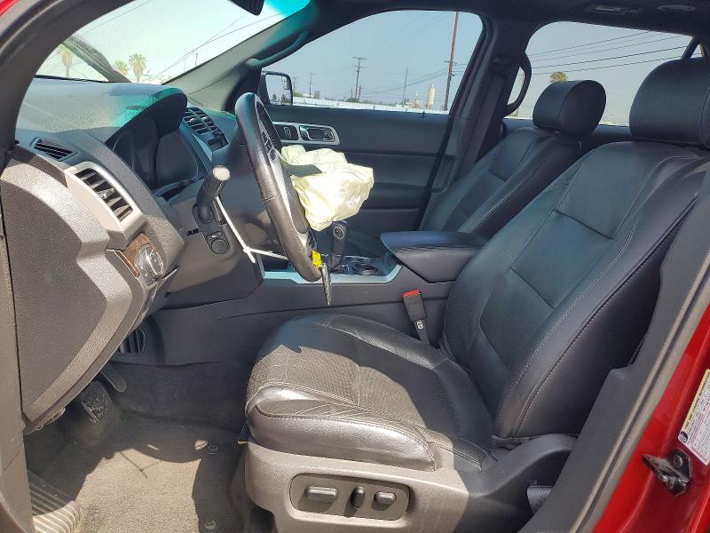 2013 Ford Explorer VIN 1FM5K7F87DGA17683 COPART salvage auction — FRONT END, Ca - Salvage Certificate, sold $250 on 2026-07-09 (photo 7)
