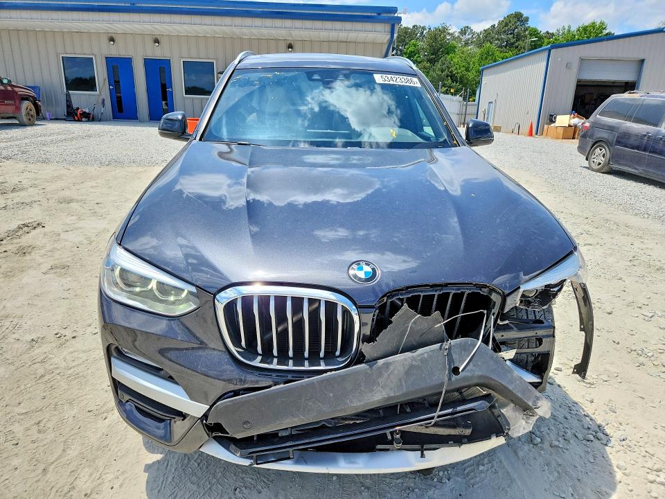 2019 BMW X3 VIN 5UXTR7C58KLR52361 COPART salvage auction — FRONT END, Ga - Cert Of Title-Salvage, sold $6,100 on 2026-07-23 (photo 5)