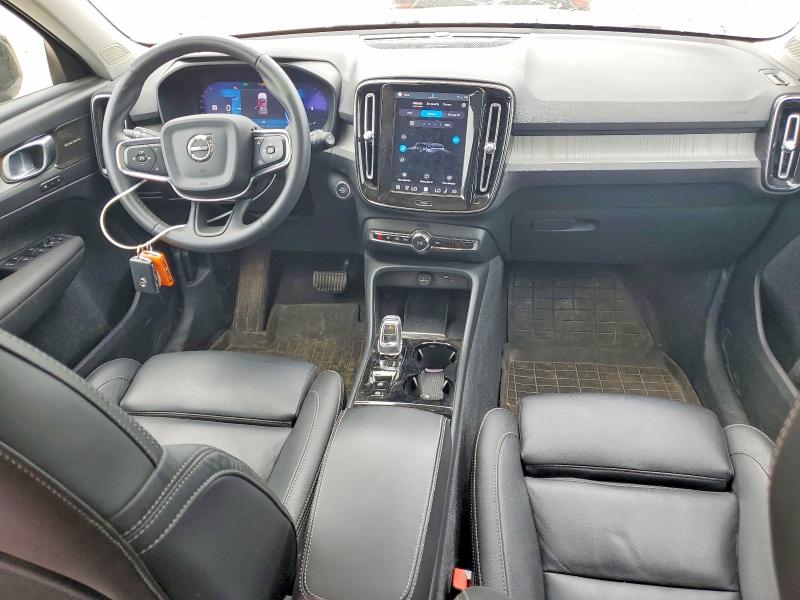 2024 Volvo Xc40 VIN YV4L12UM0R2251683 COPART salvage auction — HAIL, Oh - Cert Of Title-Salvage, sold $14,300 on 2026-07-20 (photo 8)