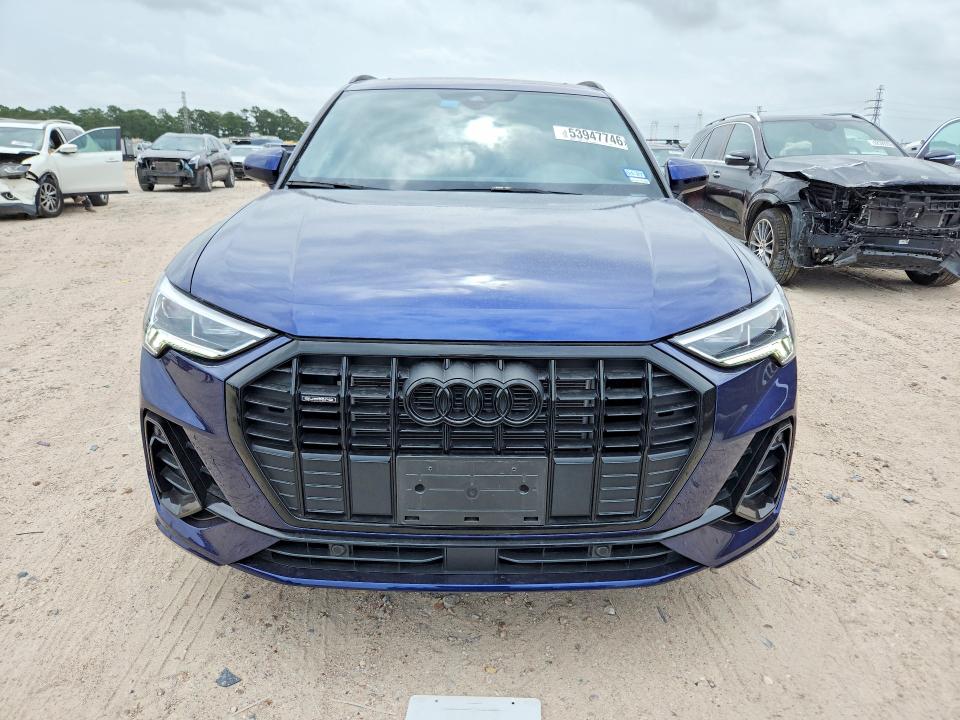 2025 Audi Q3 VIN WA1DECF32S1034017 COPART salvage auction — REAR END, Tx - Salvage Vehicle Title, sold $17,900 on 2026-07-02 (photo 5)