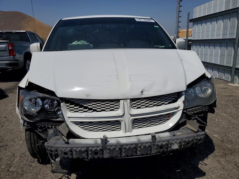 2018 Dodge Grand caravan VIN 2C4RDGBG2JR135759 COPART salvage auction — FRONT END, Ca - Salvage Certificate, sold $550 on 2026-07-02 (photo 5)