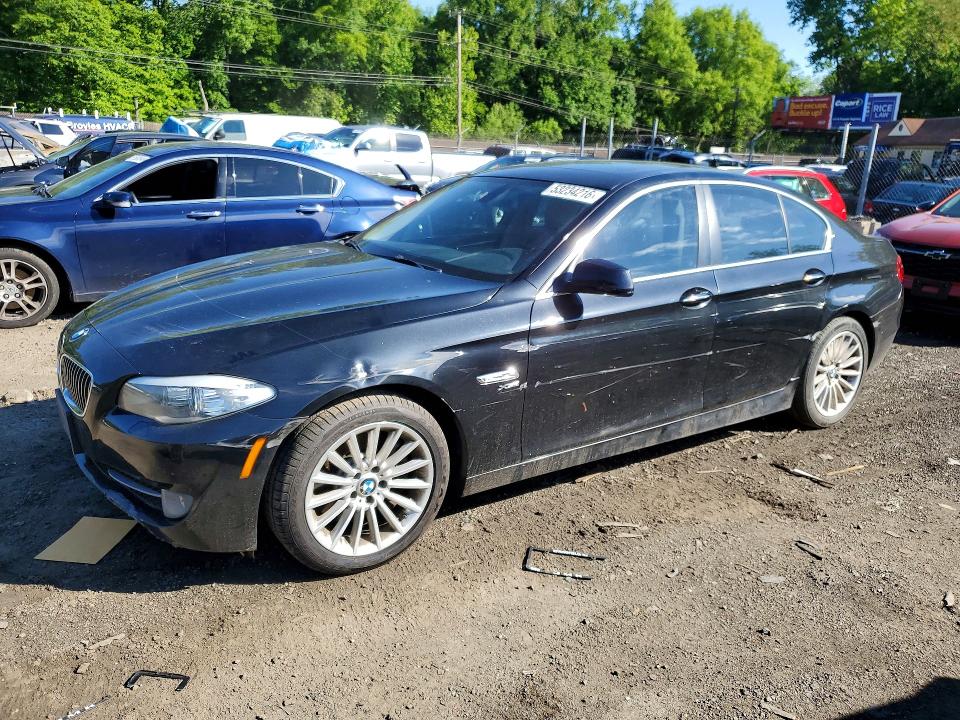 2012 BMW 5er VIN WBAFU7C53CDU59631 COPART salvage auction — FRONT END, Md - Cert Of Salvage > 75% Damage, sold $2,100 on 2026-07-09 (photo 1)