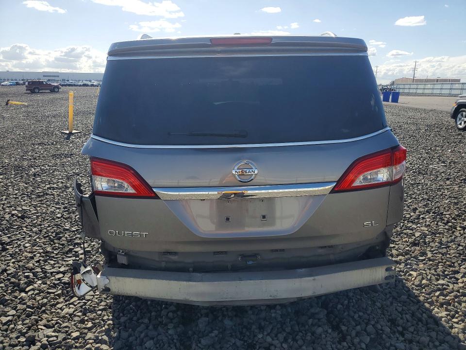 2011 Nissan Quest VIN JN8AE2KP9B9003493 COPART salvage auction — SIDE, Wa - Bill Of Sale, sold $800 on 2026-07-08 (photo 6)