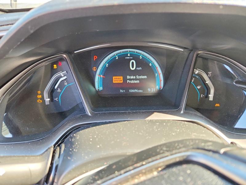 2017 Honda Civic VIN SHHFK7H79HU200949 COPART salvage auction — FRONT END, In - Certificate Of Title, sold $6,800 on 2026-07-10 (photo 9)