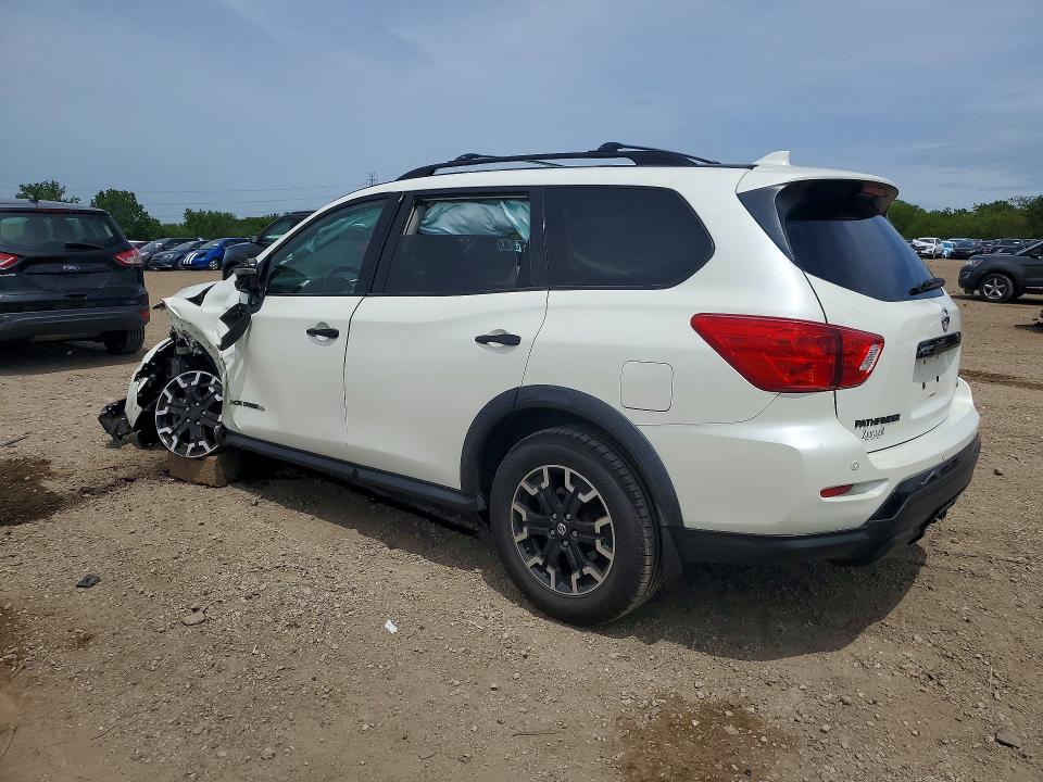 2020 Nissan Pathfinder VIN 5N1DR2CM1LC649743 COPART salvage auction — FRONT END, Il - Salvage Certificate, sold $1,500 on 2026-07-09 (photo 2)