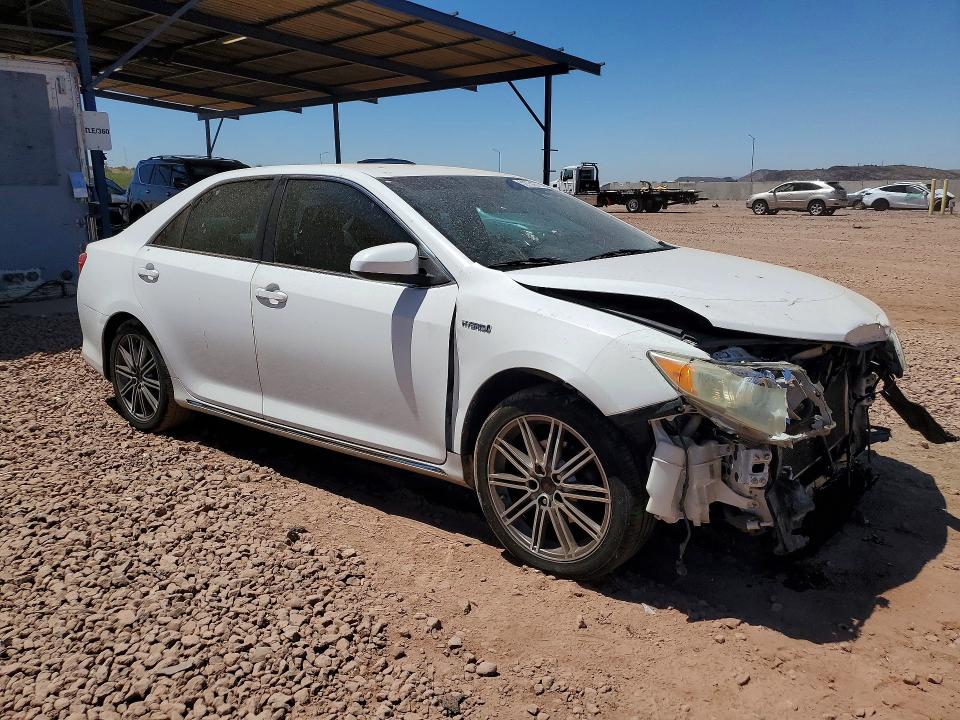 2012 Toyota VIN 4T1BD1FK5CU024590 COPART salvage auction — FRONT END, Az - Cert Of Title - Salvage, sold $650 on 2026-07-02 (photo 4)