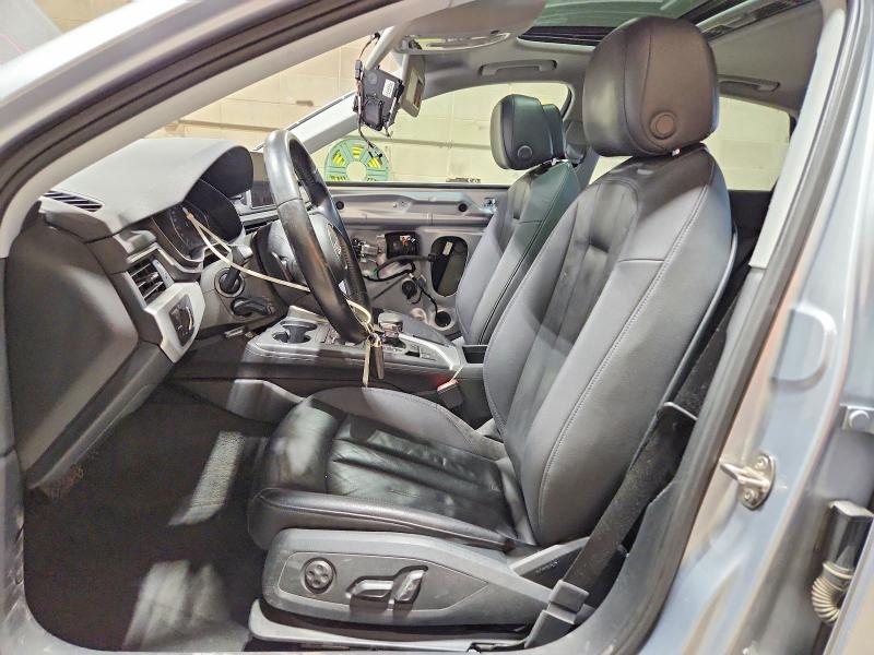 2017 Audi A4 VIN WAUANAF43HN002777 COPART salvage auction — FRONT END, Mn - Cert Of Title-Salvage, sold $4,100 on 2026-07-09 (photo 7)