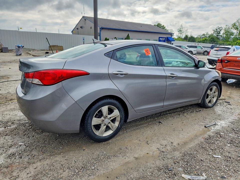 2013 Hyundai Elantra VIN KMHDH4AE7DU936882 COPART salvage auction — FRONT END, Ky - Bill Of Sale/Part Only/No Titl, sold $425 on 2026-07-09 (photo 3)