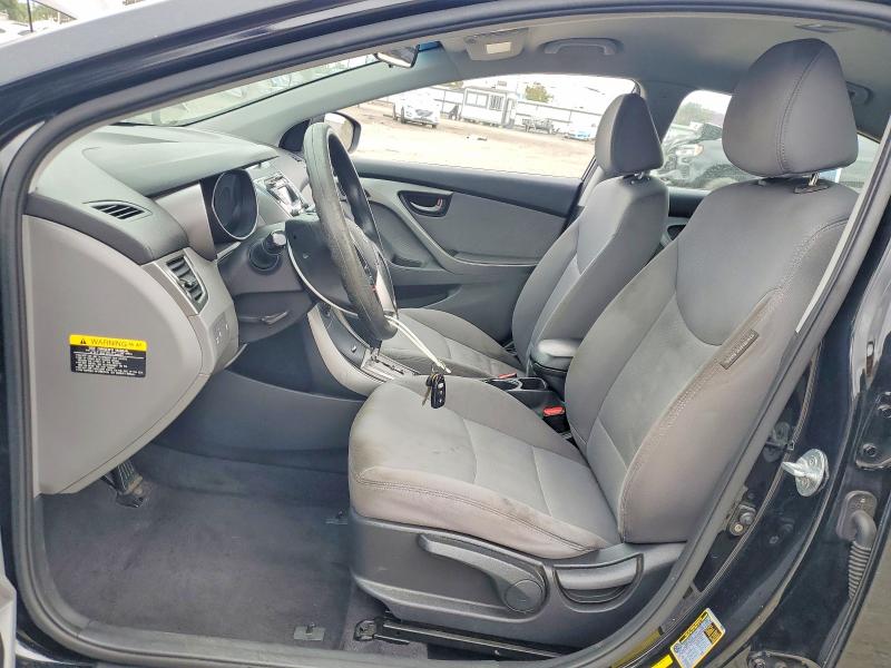 2013 Hyundai Elantra VIN KMHDH4AE6DU827118 COPART salvage auction — FRONT END, Ca - Salvage Certificate, sold $1,350 on 2026-07-10 (photo 7)