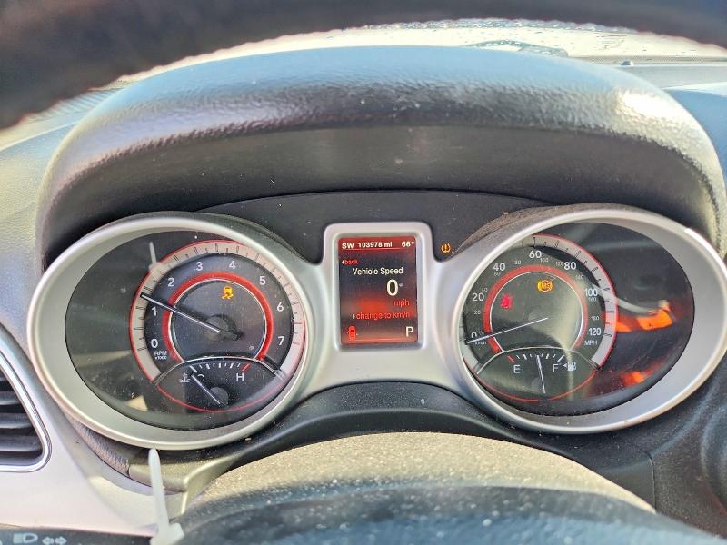2018 Dodge Journey VIN 3C4PDDEG4JT141769 COPART salvage auction — FRONT END, MI - CERTIFICATE OF TITLE, sold $2,600 on 2026-07-02 (photo 9)