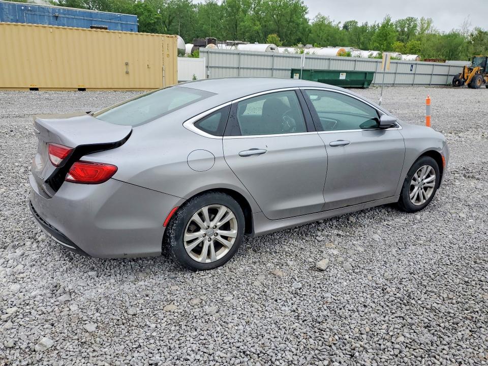 2015 Chrysler 200 VIN 1C3CCCAB0FN669181 COPART salvage auction — REAR END, Oh - Cert Of Title-Salvage, sold $90 on 2026-07-24 (photo 3)
