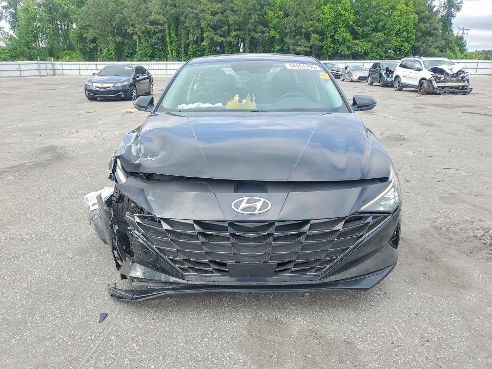 2022 Hyundai VIN KMHLP4AG0NU365477 COPART salvage auction — FRONT END, Nc - Salvage Certificate Of Title, sold $4,250 on 2026-07-23 (photo 5)