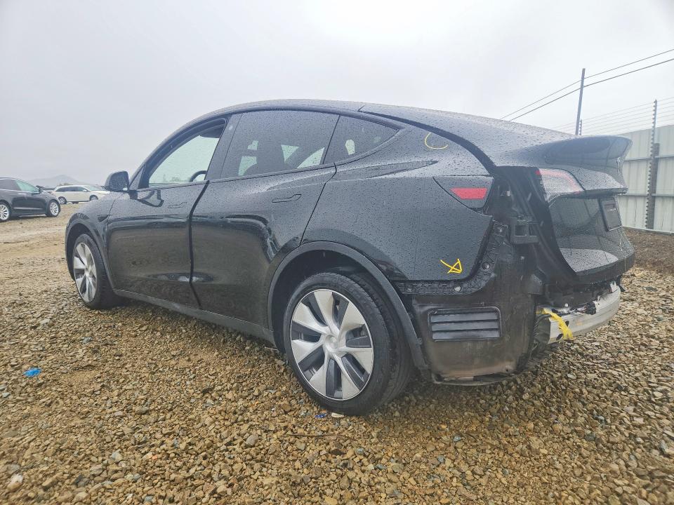 2022 Tesla Model y VIN 7SAYGDEE7NF569336 COPART salvage auction — REAR END, Ca - Salvage Certificate, sold $12,800 on 2026-07-14 (photo 2)