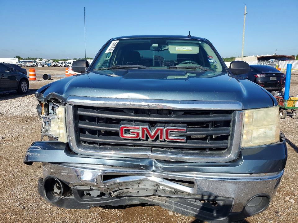 2009 Gmc SIERRA VIN 3GTEC13CX9G246183 COPART salvage auction — FRONT END, Tx - Salvage Vehicle Title, sold $1,800 on 2026-07-09 (photo 5)
