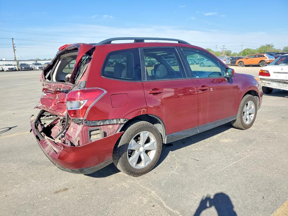 2015 Subaru VIN JF2SJADC4FH493595 COPART salvage auction — REAR END, Id - Salvage Certificate Of Title, sold $1,700 on 2026-07-23 (photo 3)