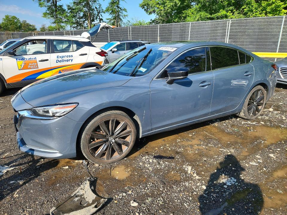 2021 Mazda VIN JM1GL1WY3M1609978 COPART salvage auction — REAR END, MD - CERT OF SALVAGE > 75% DAMAGE, sold $5,400 on 2026-07-02 (photo 1)