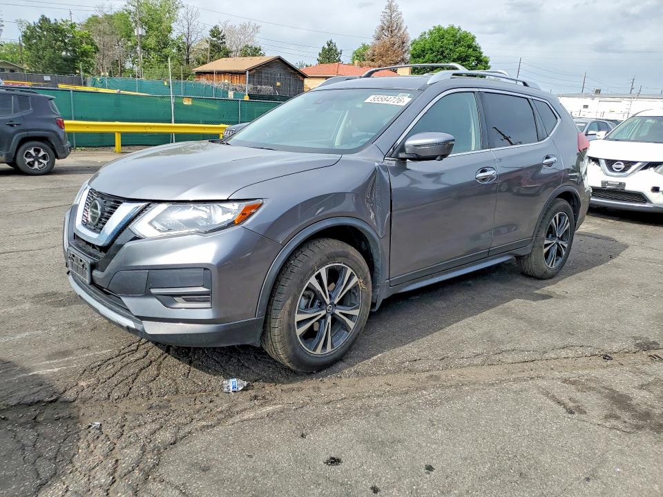 2019 Nissan Rogue VIN JN8AT2MV6KW400422 COPART salvage auction — SIDE, Co - Public - Salvage Title, sold $7,300 on 2026-07-16 (photo 1)