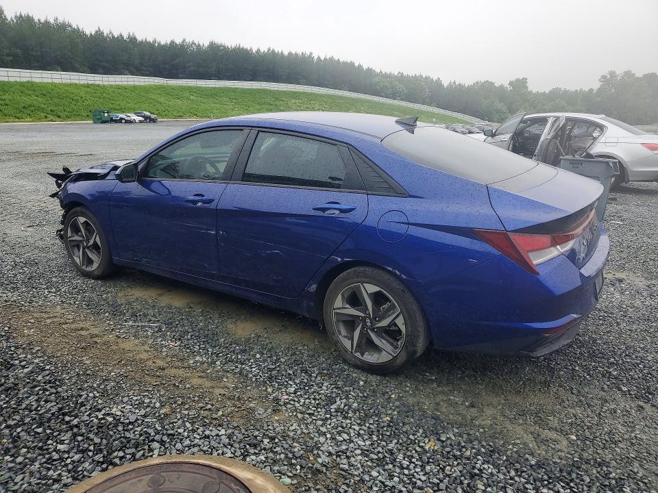 2023 Hyundai Elantra VIN 5NPLS4AG0PH099782 COPART salvage auction — FRONT END, NC - SALVAGE CERTIFICATE OF TITLE, sold $4,200 on 2026-07-02 (photo 2)