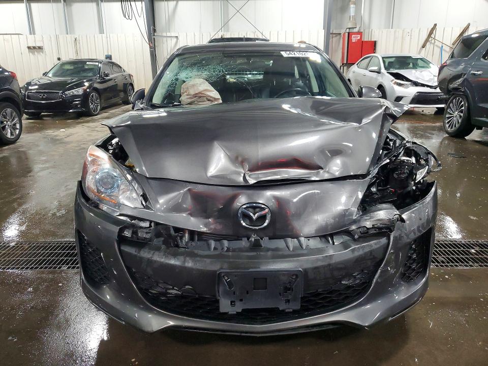 2013 Mazda 3 VIN JM1BL1M70D1737079 COPART salvage auction — FRONT END, Mn - Cert Of Title-Prior Salvage, sold $225 on 2026-07-28 (photo 5)