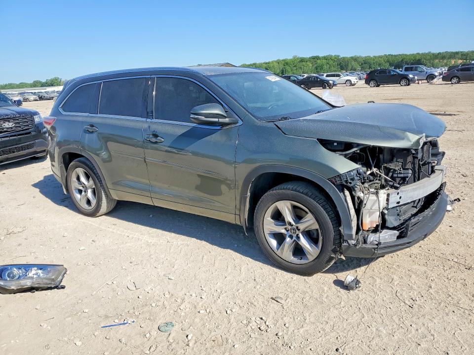 2016 Toyota VIN 5TDDKRFHXGS270910 COPART salvage auction — FRONT END, MO - SALVAGE CERTIFICATE OF TITLE, sold $6,900 on 2026-07-28 (photo 4)