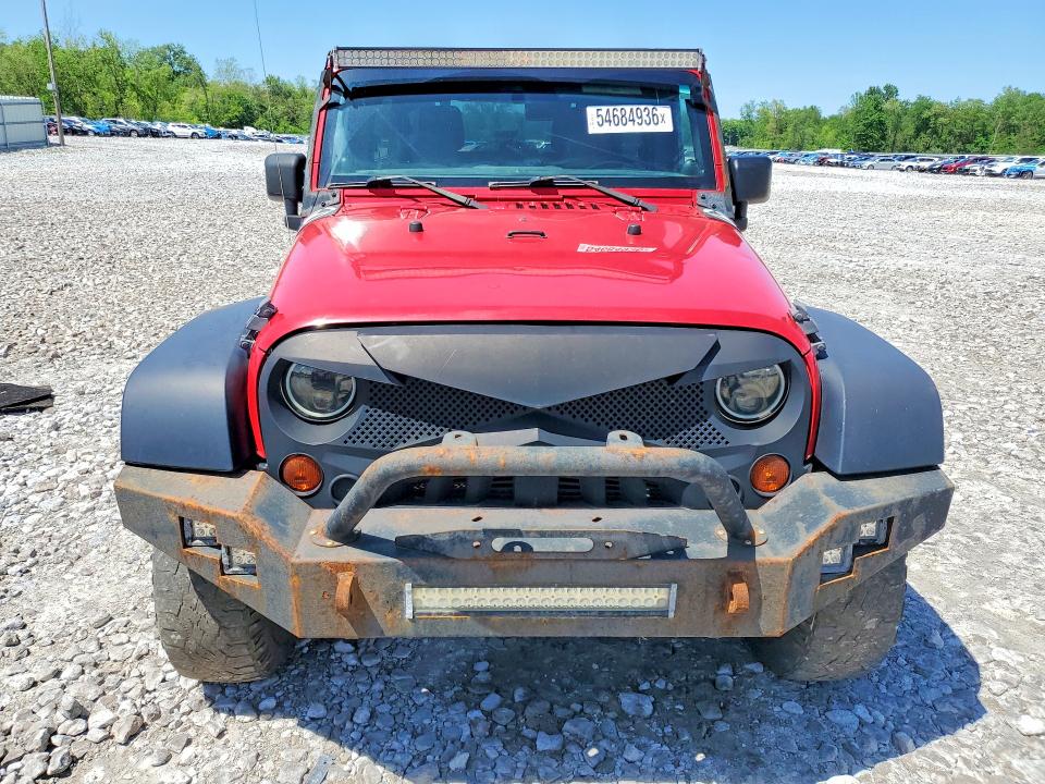 2012 Jeep Wrangler / VIN 1C4HJWFG0CL100108 COPART salvage auction — MECHANICAL, Oh - Certificate Of Title (P), sold $4,600 on 2026-07-09 (photo 5)