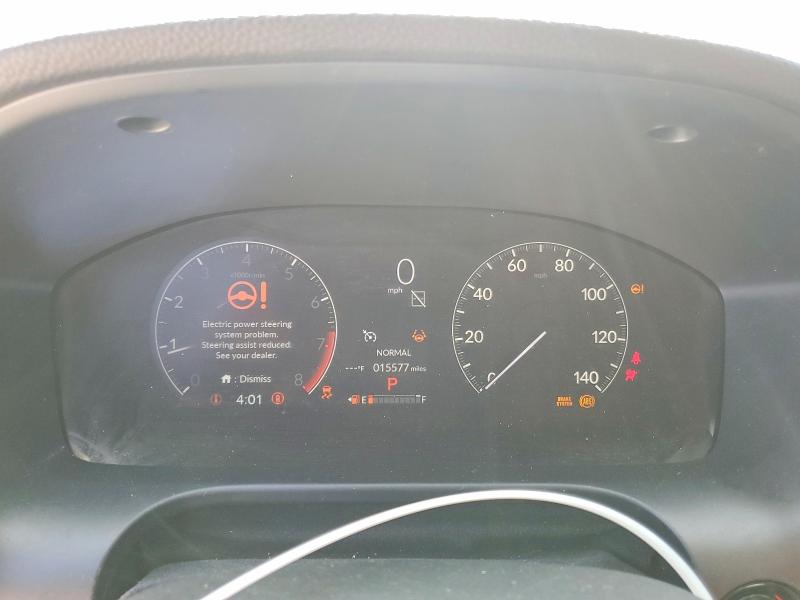 2025 Honda Hr-v VIN 3CZRZ1H35SM754667 COPART salvage auction — FRONT END, Tx - Salvage Vehicle Title, sold $8,900 on 2026-07-09 (photo 9)