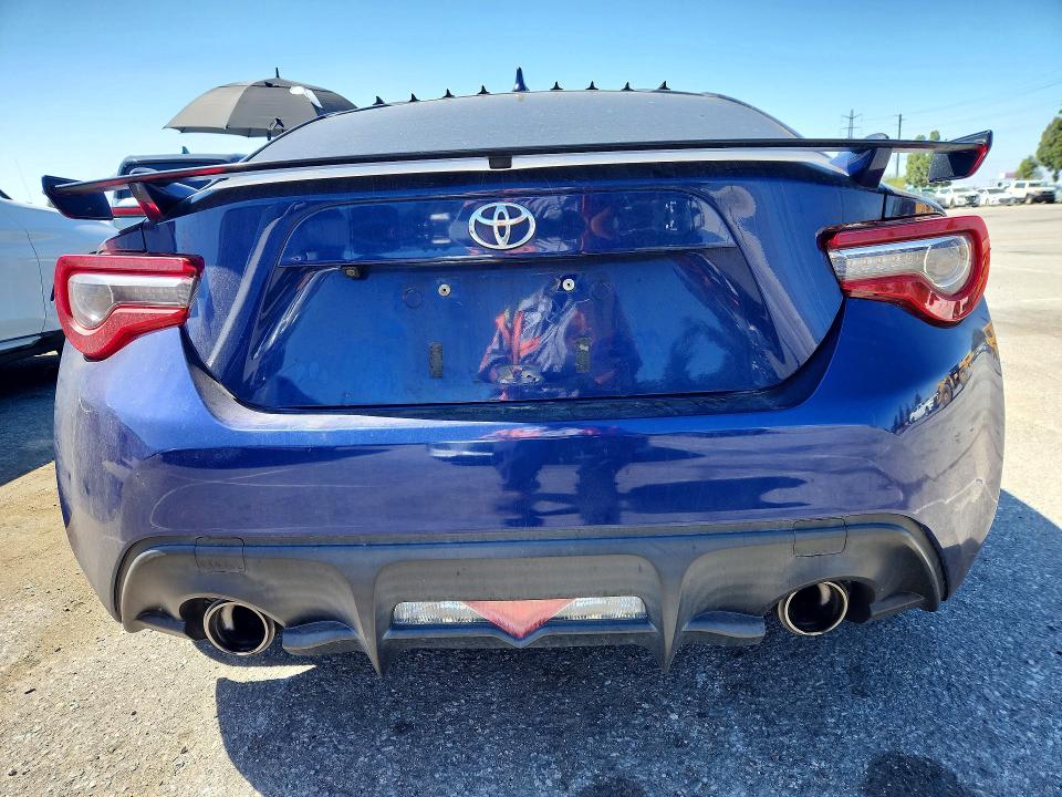 2018 Toyota Gt86 VIN JF1ZNAE19J8700429 COPART salvage auction — FRONT END, Ca - Salvage Certificate, sold $3,000 on 2026-07-07 (photo 6)