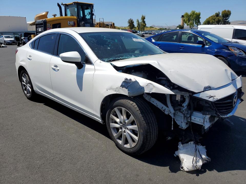 2014 Mazda 6 VIN JM1GJ1U63E1134597 COPART salvage auction — FRONT END, Ca - Dis/Dlr/Exp Only Clean Title, sold $225 on 2026-07-06 (photo 4)