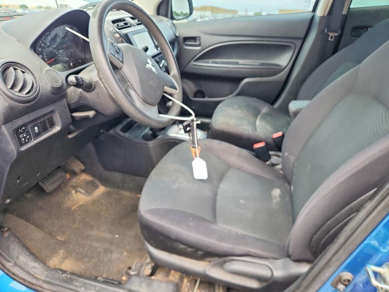 2018 Mitsubishi Mirage VIN ML32F3FJ6JHF06675 COPART salvage auction — FRONT END, TX - SALVAGE VEHICLE TITLE, sold $175 on 2026-07-30 (photo 7)