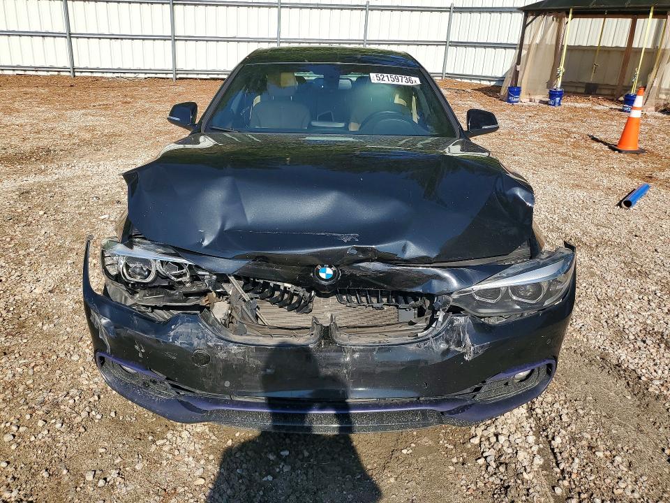 2018 BMW 4er VIN WBA4J1C50JBG81052 COPART salvage auction — FRONT END, Nc - Salvage Certificate Of Title, sold $1,850 on 2026-07-17 (photo 5)