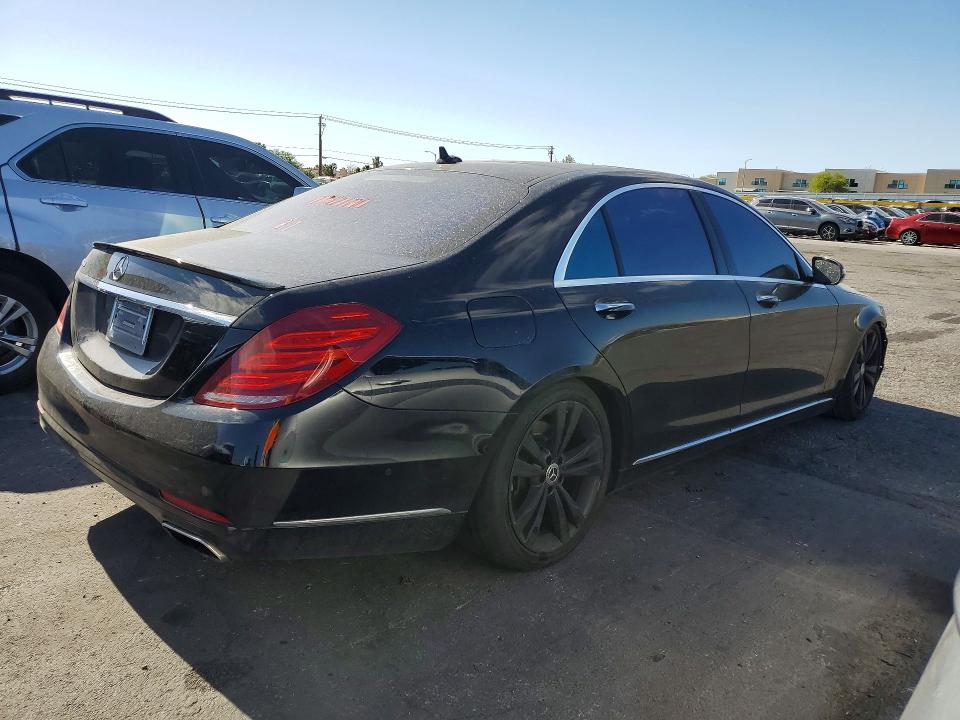 2015 Mercedes-benz S class VIN WDDUG8CB1FA116020 COPART salvage auction — MINOR DENT/SCRATCHES, Nv - Certificate Of Title, sold $5,900 on 2026-07-08 (photo 3)