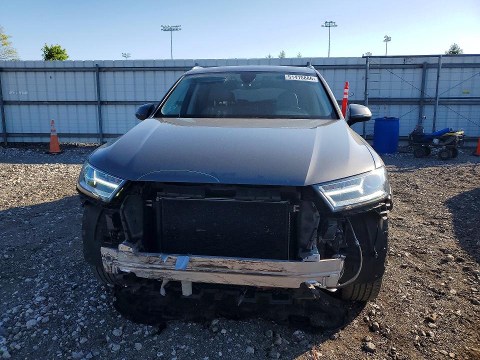 2018 Audi Q7 VIN WA1AHAF78JD034408 COPART salvage auction — FRONT END, Md - Cert Of Salvage > 75% Damage, sold $7,600 on 2026-07-27 (photo 5)