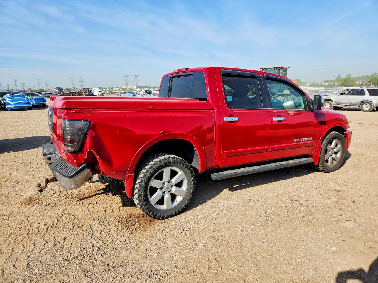 2011 Nissan Titan VIN 1N6AA0EC5BN302469 COPART salvage auction — Front End, IL - SALVAGE CERTIFICATE, sold $550 on 2026-07-02 (photo 3)
