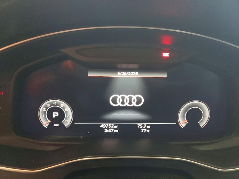 2021 Audi VIN WAUL2AF21MN043483 COPART salvage auction — ROLLOVER, Wv - Salvage Certificate, sold $175 on 2026-07-30 (photo 9)