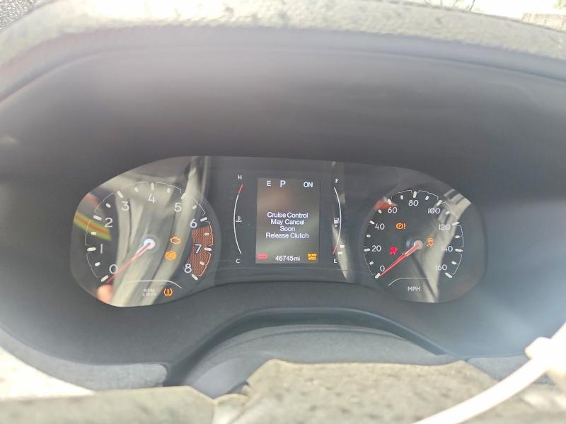 2022 Jeep Compass VIN 3C4NJDBB2NT111264 COPART salvage auction — FRONT END, Tx - Salvage Vehicle Title, sold $125 on 2026-07-24 (photo 9)