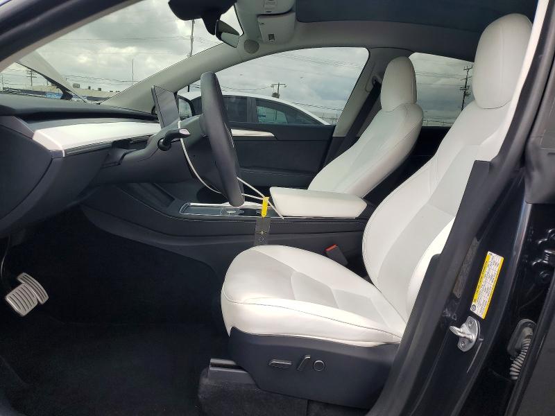 2024 Tesla Model y VIN 7SAYGDEF0RF059294 COPART salvage auction — FRONT END, Ca - Salvage Certificate, sold $12,000 on 2026-07-27 (photo 7)