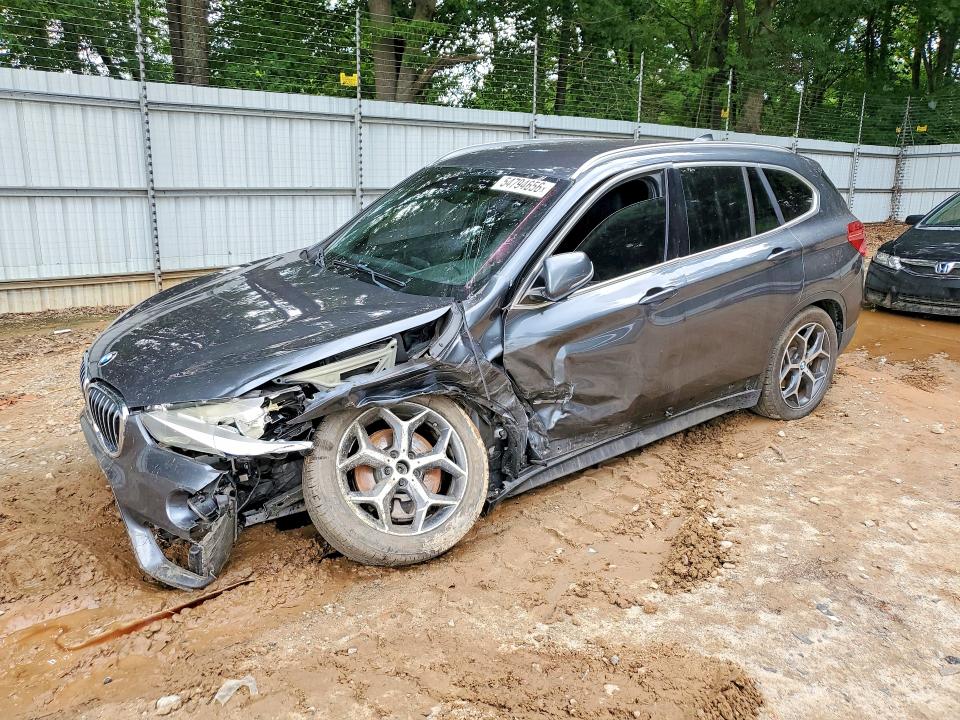 2017 BMW X1 VIN WBXHU7C34HP925022 COPART salvage auction — FRONT END, Ga - Cert Of Ttl-Slvg Manufctr Bybk, sold $650 on 2026-07-17 (photo 1)