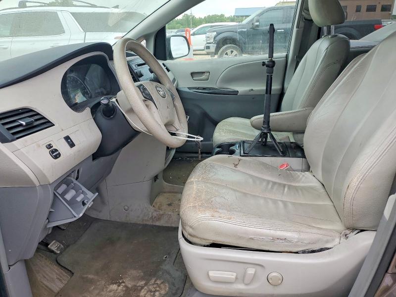 2011 Toyota Sienna VIN 5TDKK3DC1BS003045 COPART salvage auction — FRONT END, MO - SALVAGE CERTIFICATE OF TITLE, sold $1,550 on 2026-07-02 (photo 7)