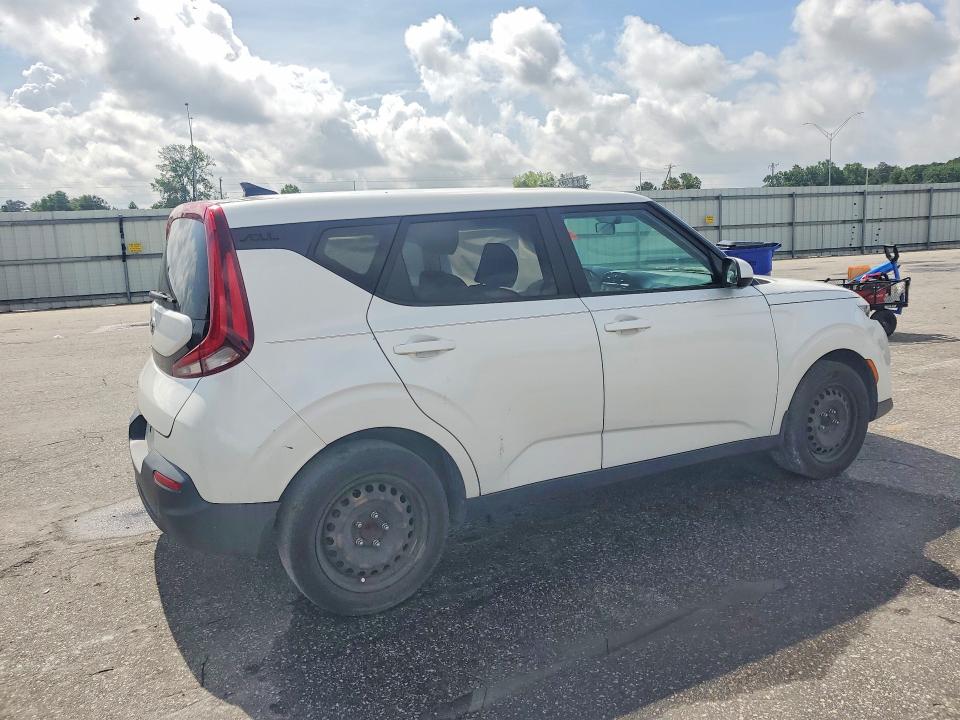 2021 Kia Soul VIN KNDJ23AU1M7138824 COPART salvage auction — SIDE, Nc - Salvage Certificate Of Title, sold $2,250 on 2026-07-16 (photo 3)