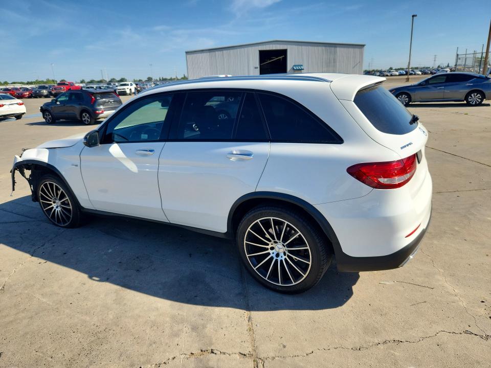 2017 Mercedes-benz Glc VIN WDC0G6EB1HF254439 COPART salvage auction — FRONT END, Ca - Salvage Certificate, sold $8,500 on 2026-07-13 (photo 2)