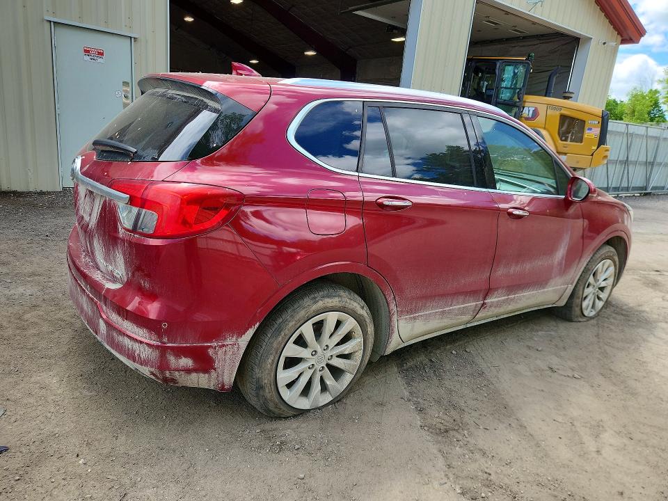 2017 Buick Envision VIN LRBFXDSA1HD117771 COPART salvage auction — REAR END, Vt - Cert Of Title-Salvage Vehicle, sold $175 on 2026-07-19 (photo 3)