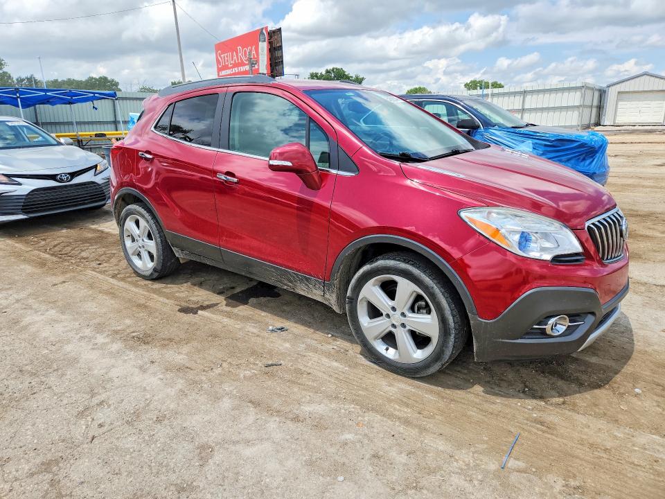 2016 Buick Encore VIN KL4CJCSB2GB750048 COPART salvage auction — HAIL, Ks - Cert Of Title-Salvage, sold $1,050 on 2026-07-22 (photo 4)