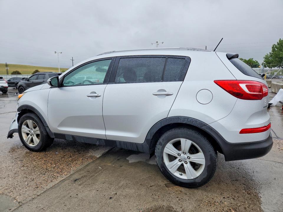 2013 Kia Sportage VIN KNDPB3A28D7430382 COPART salvage auction — FRONT END, Co - Public - Salvage Title, sold $300 on 2026-07-27 (photo 2)
